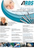Imagine MAI 2011 Curs de Implantologie Orala - LIVE SURGERY - ARDS Implants System- creditat EMC