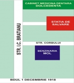 Imagine harta SC DolceDenta SRL