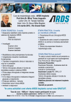 Imagine 5-6 martie Curs hands-on IMPLANT - PROTETICA - ARDS Implants, sustinut de Prof. Dr. Mihai Traian Augustin