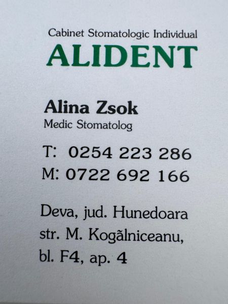 CMI Alident-dr Zsok Alina poza 2
