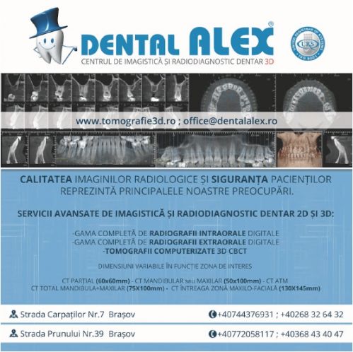 DENTAL ALEX- Centrul de Imagistica si Radiodiagnostic Dentar 3D poza 
