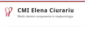 CMI Elena Ciurariu - Medic dentist competenta in implantologie poza 0