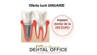 Imagine 🎁 Oferta lunii Ianuarie - Implant Dentar de la 299 EURO ✨