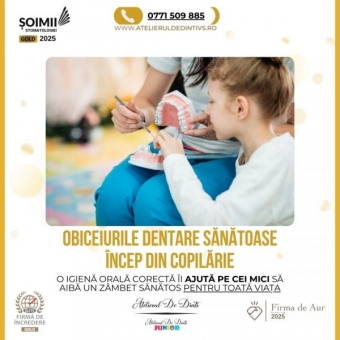 Imagine Consultatie stomatologica copii Vaslui Atelierul de dinti