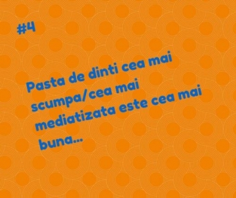 Pasta de dinti cea mai scumpa/cea mai mediatizata este cea mai buna