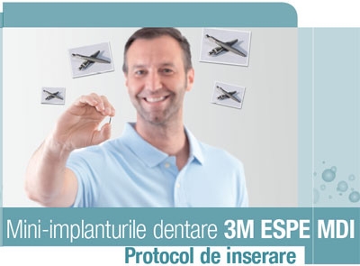 Imagine Curs teoretic si practic inserare minimplante 3M ESPE MDI ; Volumetrie CBCT 3D ; - 2 iunie 2012 - Timisoara