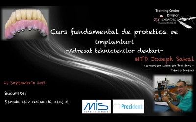 Imagine Curs fundamental de protetica pe implanturi