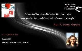 Imagine Conduita medicala in caz de urgenta, in cabinetul de stomatologie