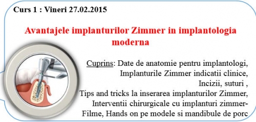 Imagine Avantajele implanturilor Zimmer in implantologia moderna