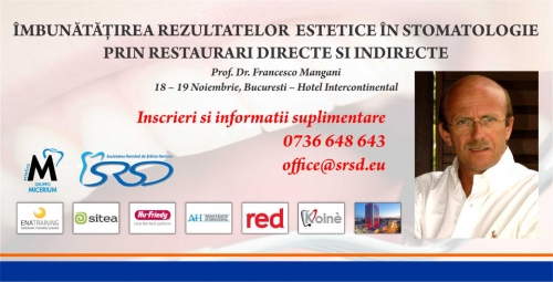 Imagine Imbunatatirea rezultatelor  estetice in stomatologie prin restaurari directe si indirecte