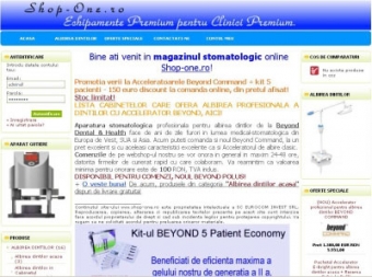 Imagine Magazin stomatologic online Shop-one.ro